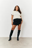 Asymmetric Hem Skort