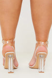 Clear Perspex Heel