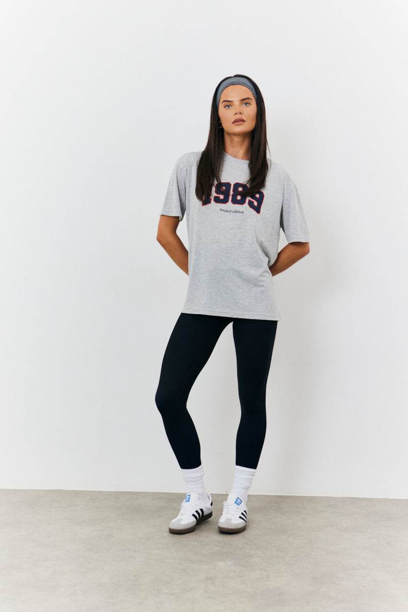 1989 Printed Crew Neck Graphic T-Shirt
