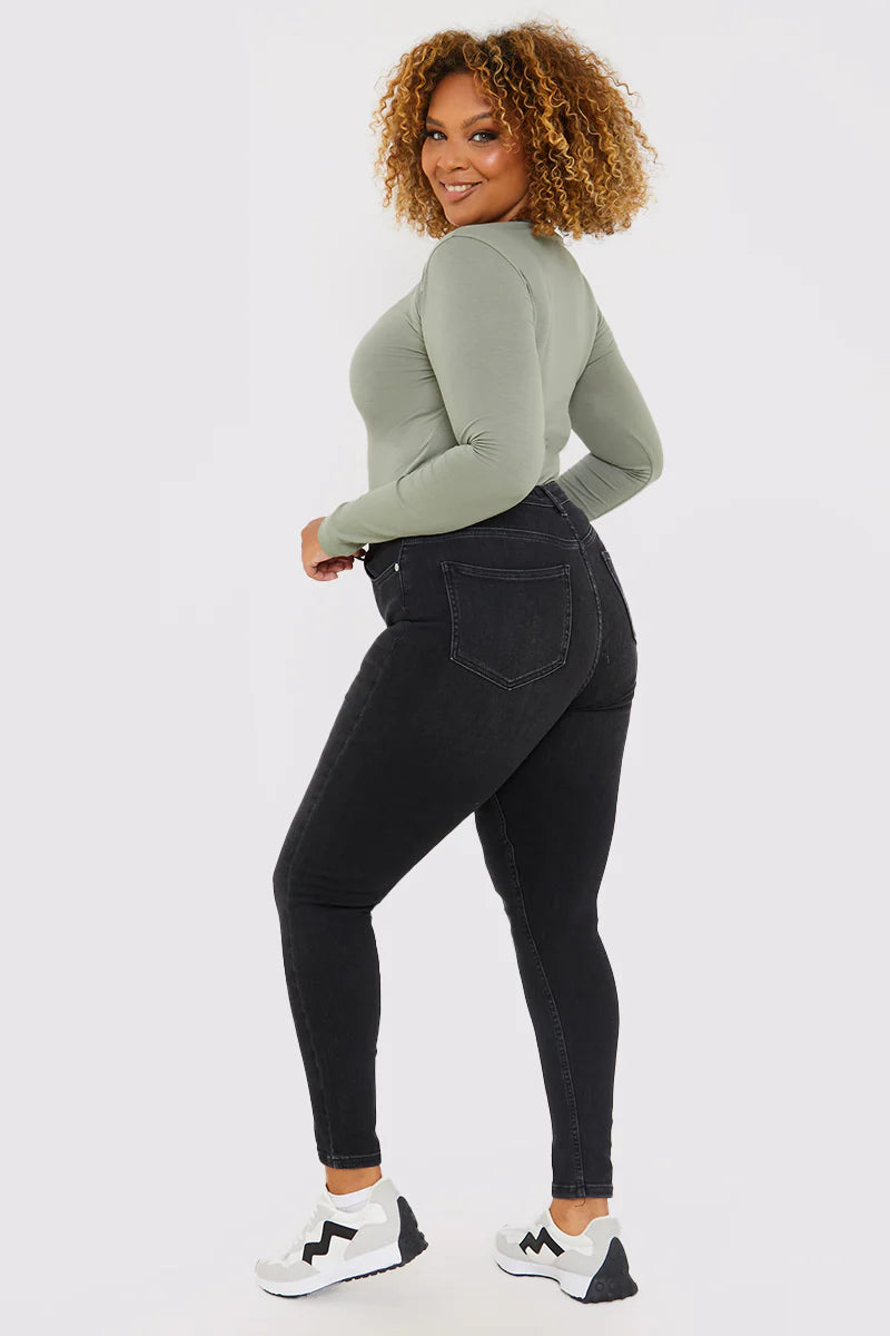 High Waisted Skinny Jeans