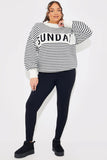 Stripe Sunday Knit Jumper
