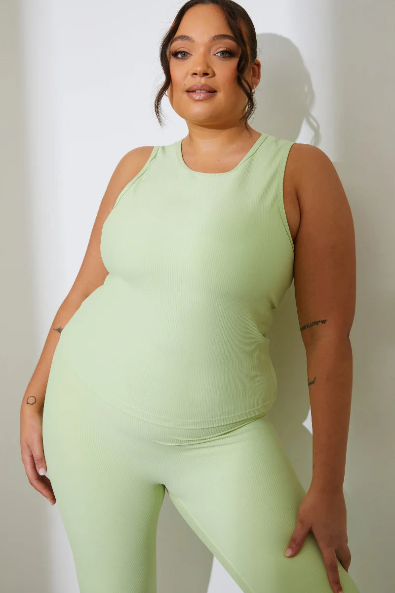 Active Sculpt Ribbed Fitted Sports Vest