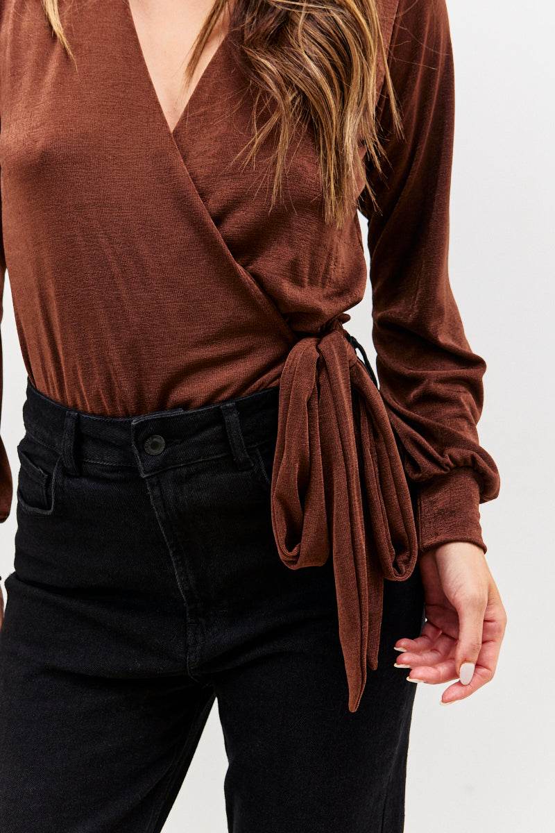 Acetate Slinky Bodysuit