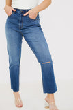 WASH STRETCH STRAIGHT JEANS