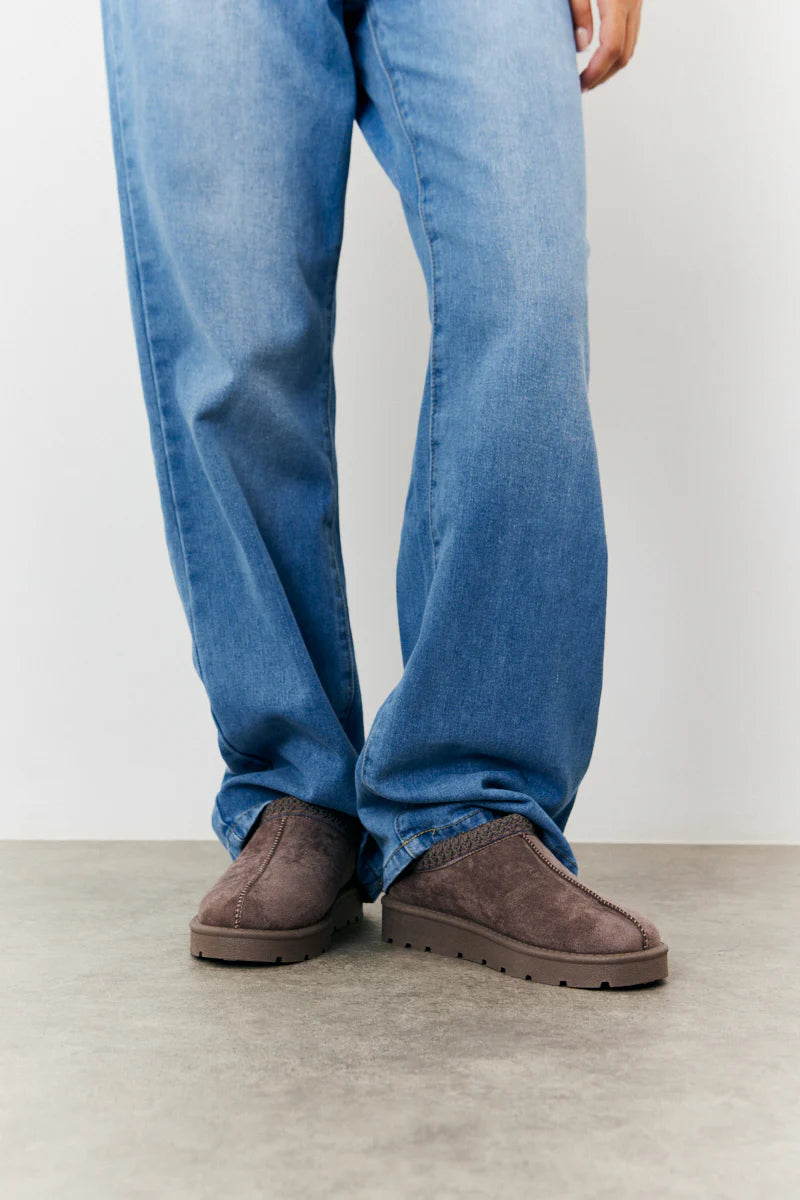 Aztec Faux Suede Shoe