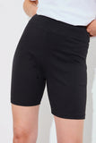 Ribbed High Waisted Cycling Shorts