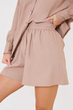 Linen Look Floaty Co-Ord Shorts