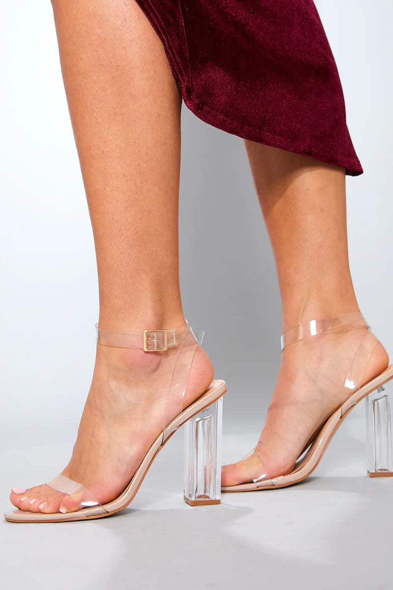 Clear Perspex Heel