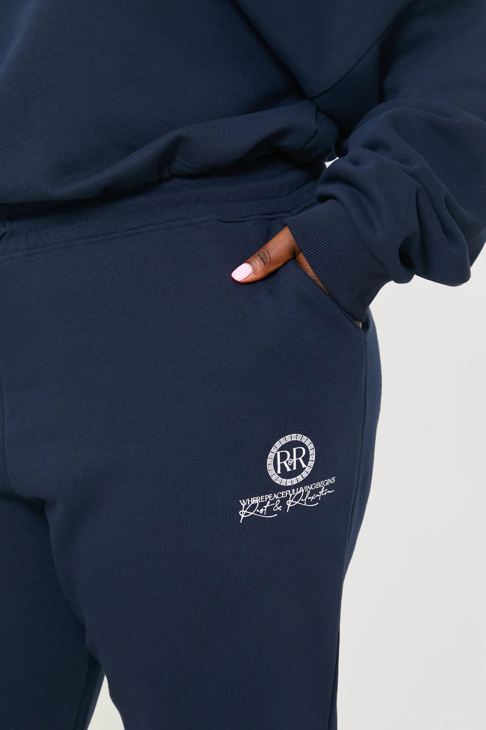 Rest & Relaxation' Printed Joggers