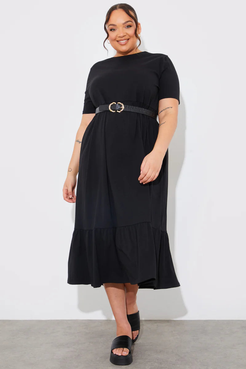 Smock Midaxi T-Shirt Dress