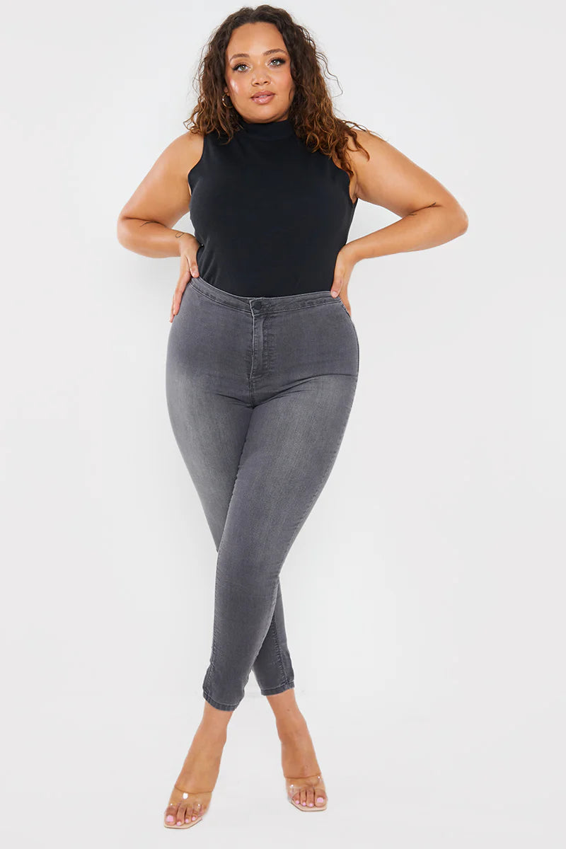 High Waisted Stretch Jegging Jeans