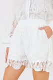 Lace Co-Ord Shorts