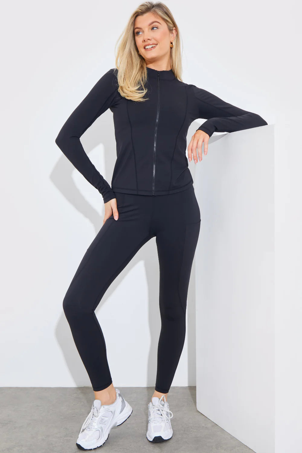 Soft Touch Zip Through Jacket