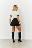 Asymmetric Hem Skort