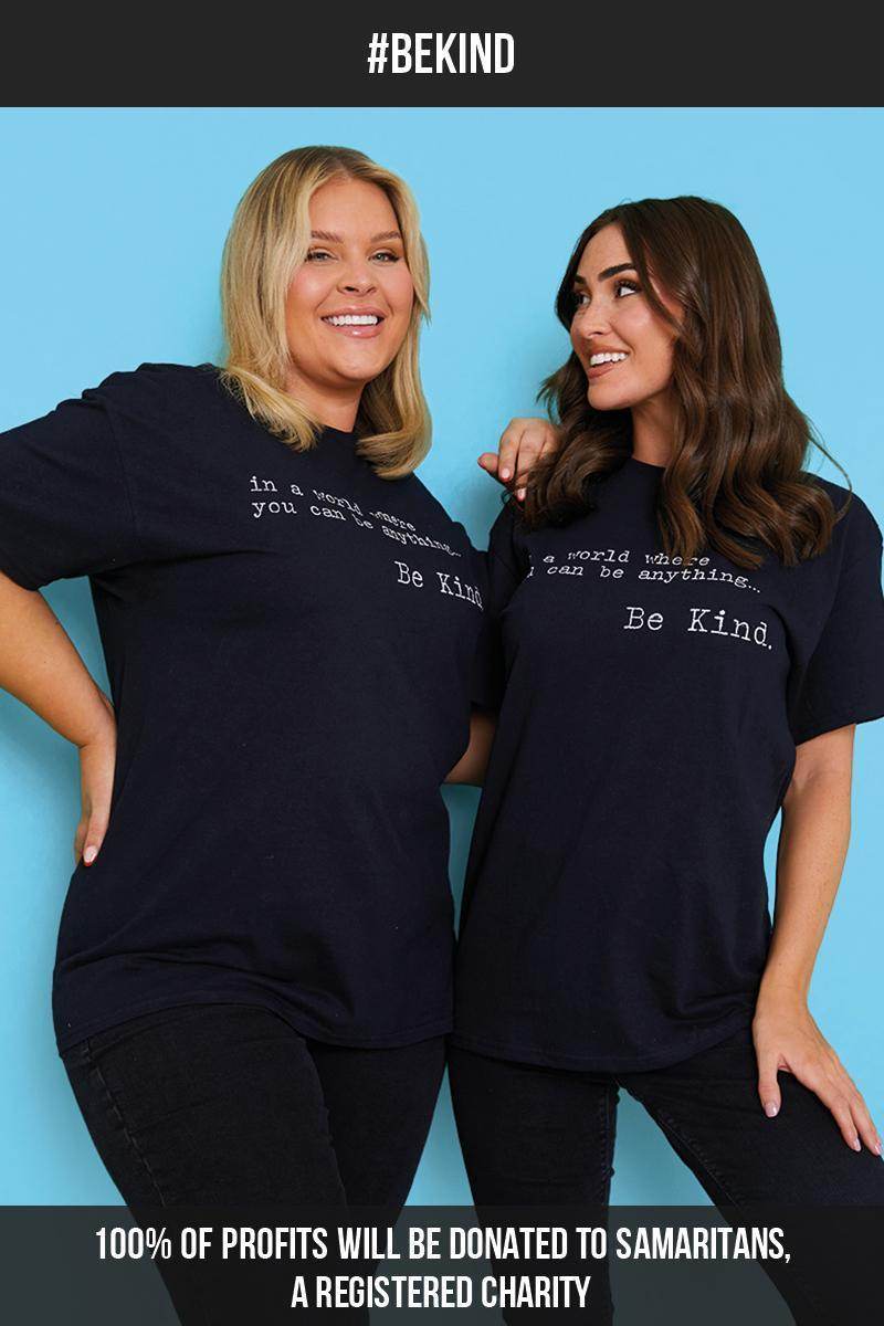 IN A WORLD WHERE YOU CAN BE ANYTHING BE KIND' T-SHIRT