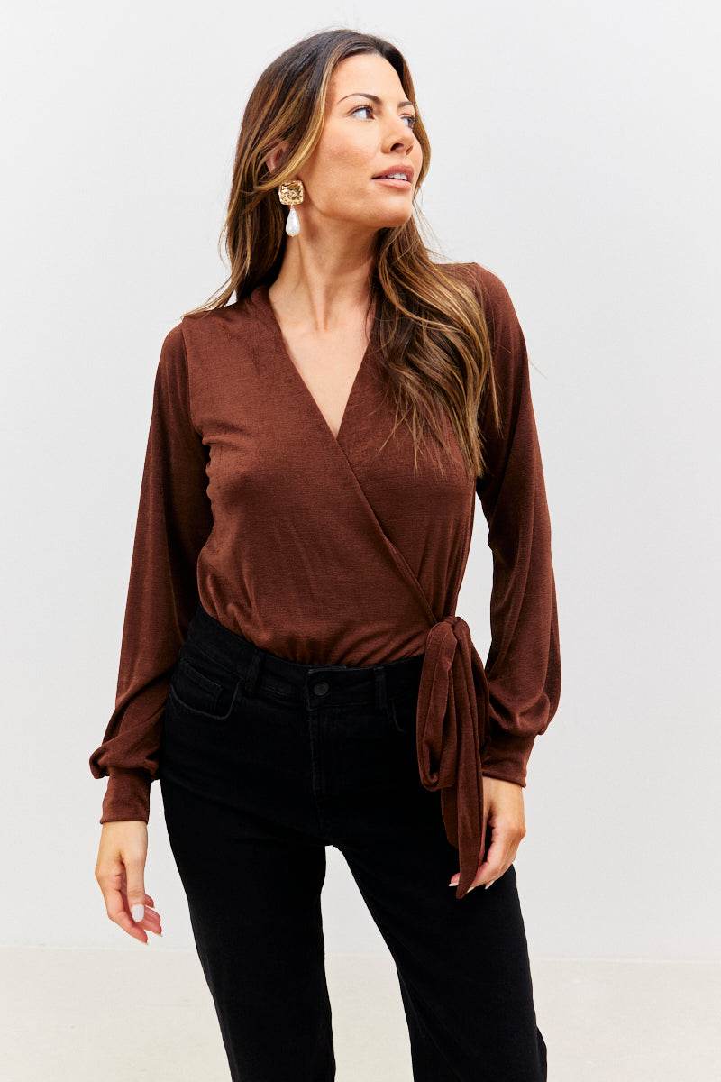 Acetate Slinky Bodysuit