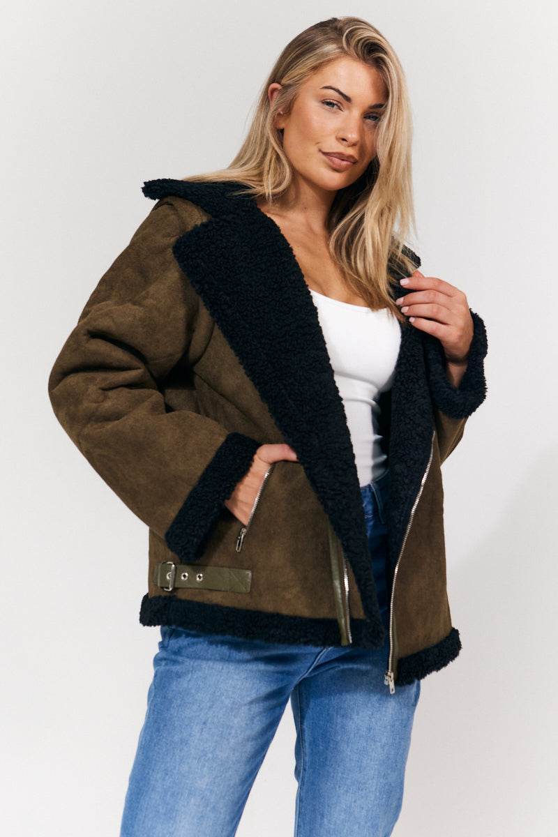 2 in 1 Aviator Coat/Gilet