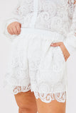 Lace Co-Ord Shorts