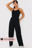 Strappy Wide Leg Jumpsuit