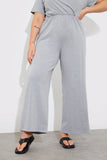 Short Sleeve Wrap Wide Leg Jumpsuit