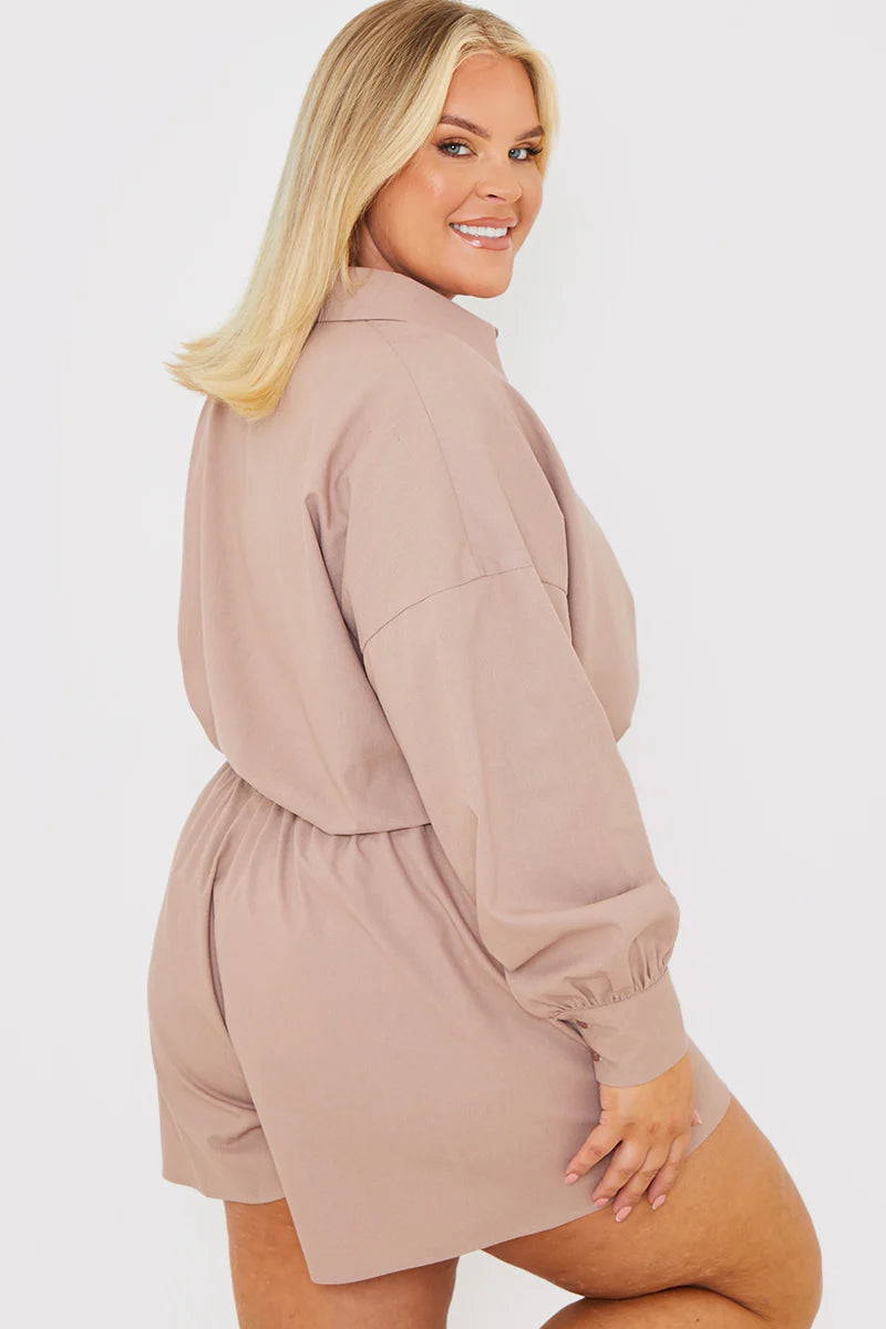 Linen Look Floaty Co-Ord Shorts