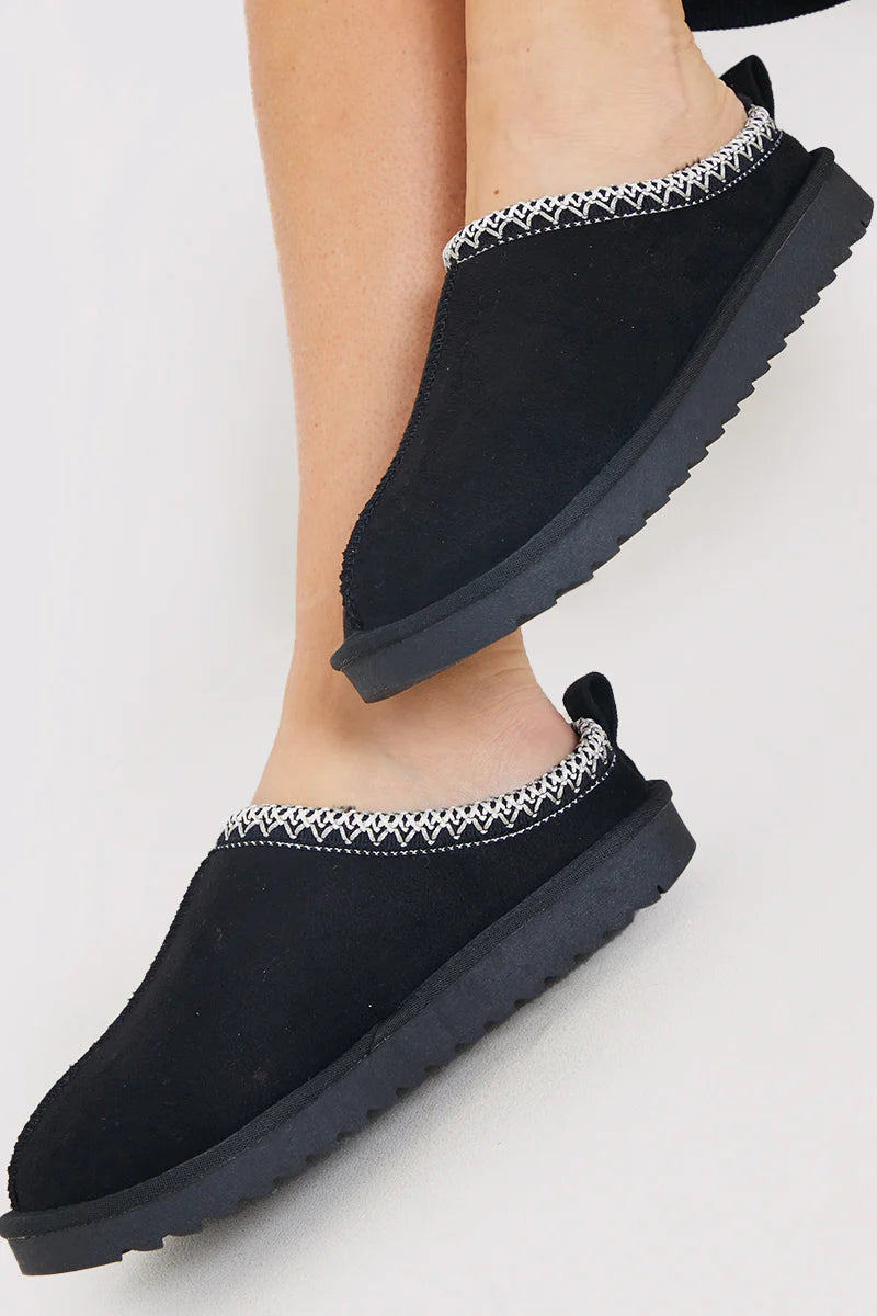 Aztec Faux Suede Shoe