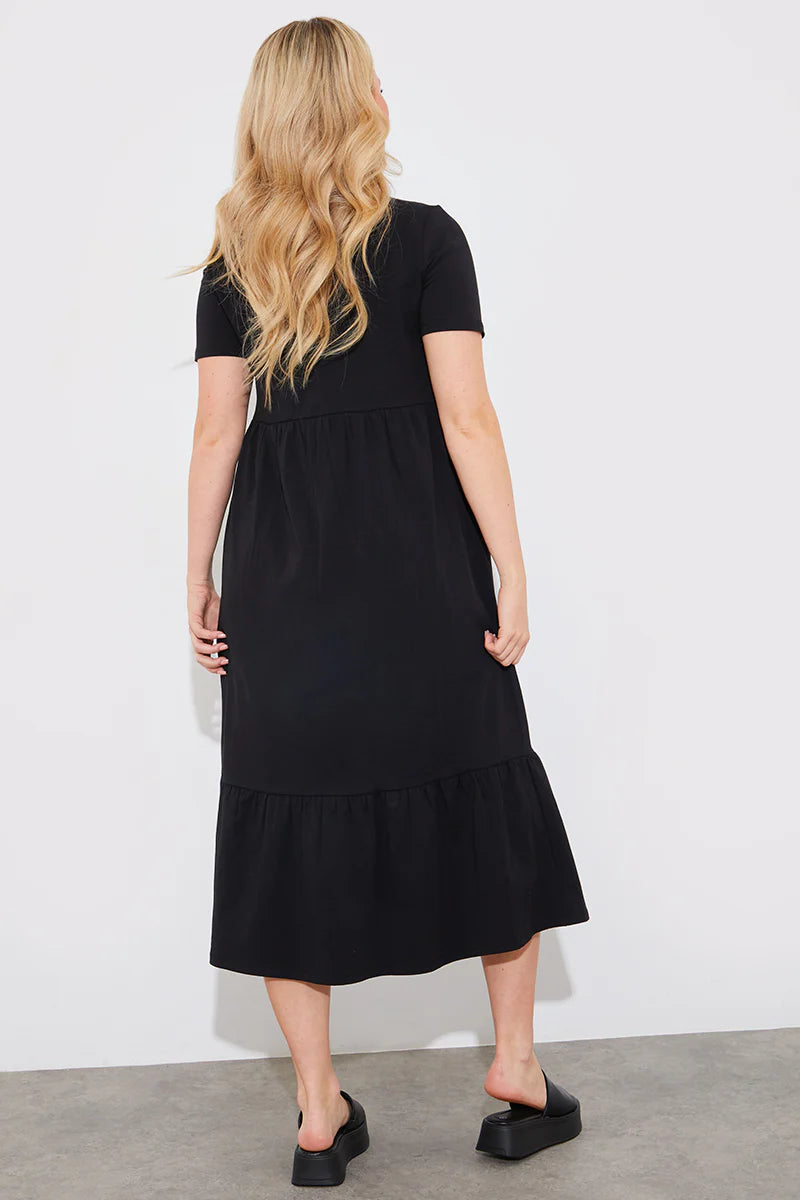 Smock Midaxi T-Shirt Dress