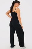Strappy Wide Leg Jumpsuit