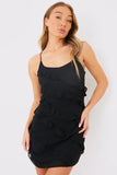 Frill Strappy Shift Dress