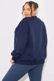 V-Neck Embroidered Sport Collective Jersey Sweater