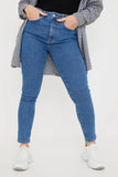High Waisted Stretch Skinny Jeans