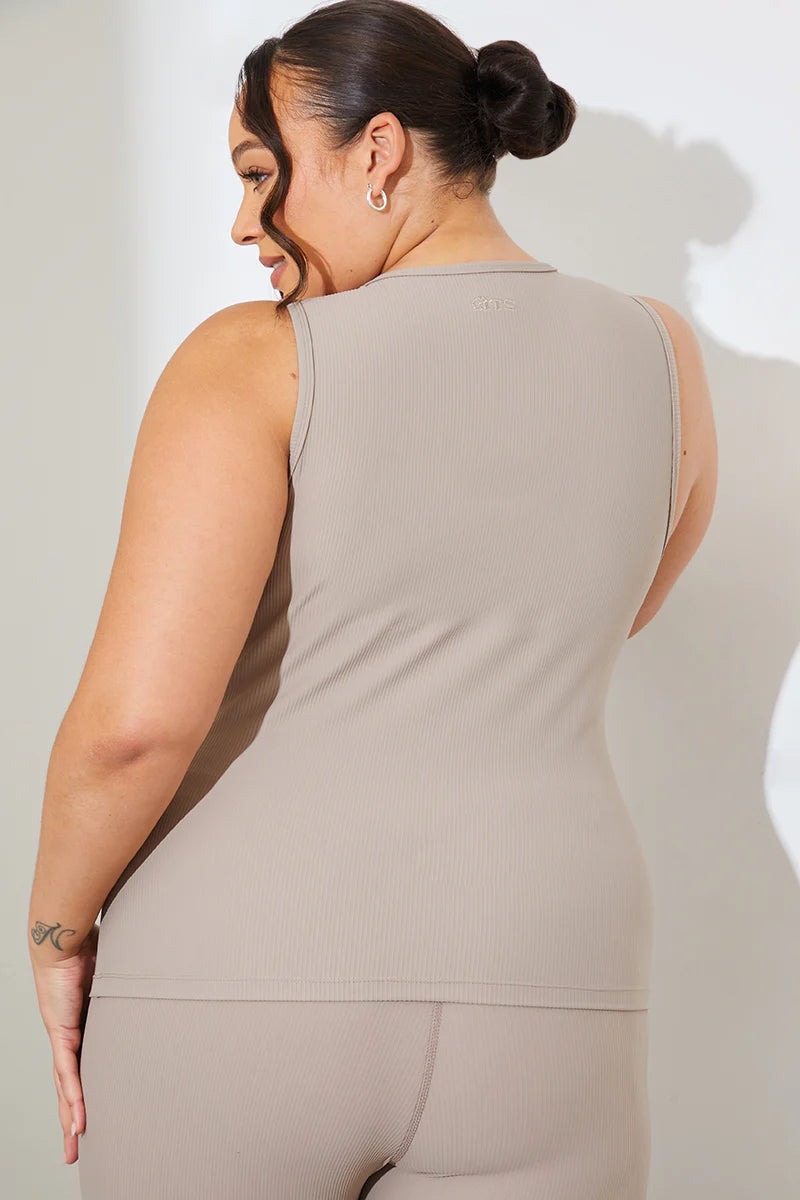 Active Sculpt Ribbed Fitted Sports Vest