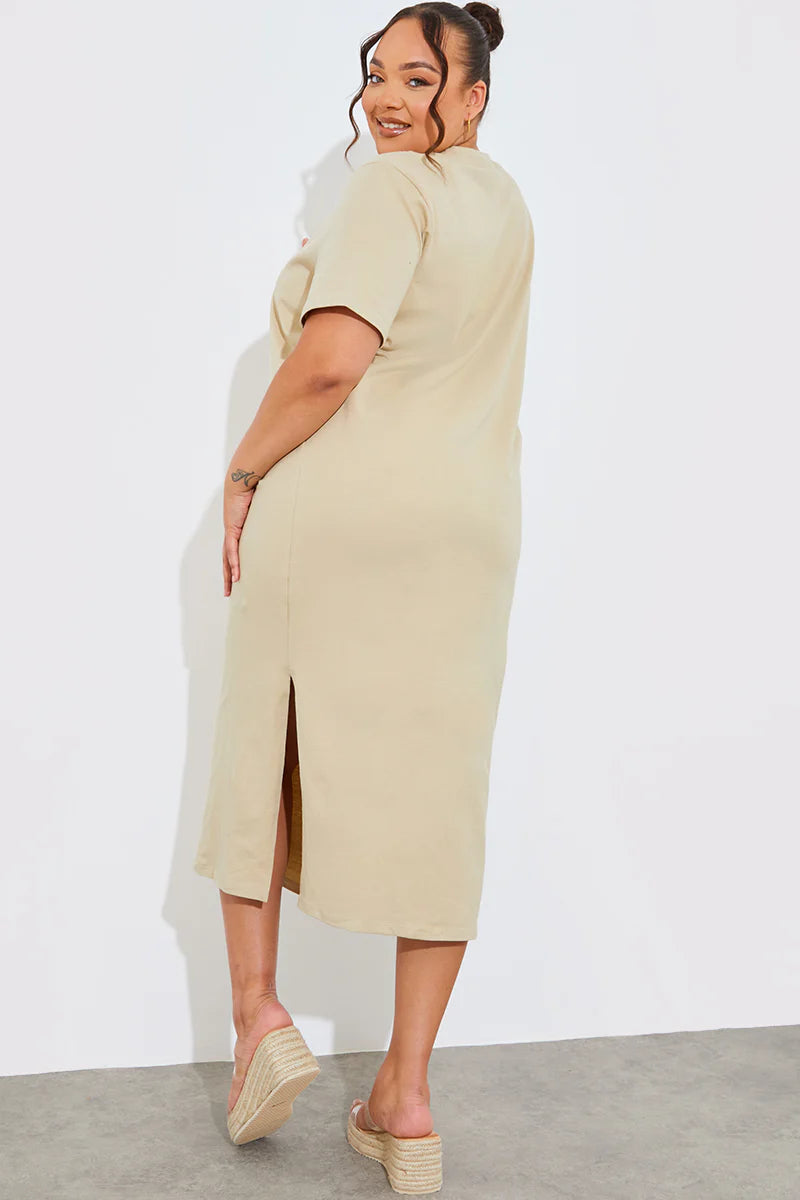 Oversized Midaxi T-Shirt Dress