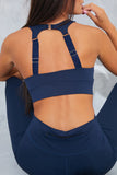 Active Leggings With Concealed Back Zip Pocket