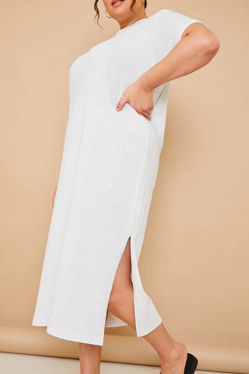 Oversized Midaxi T-Shirt Dress