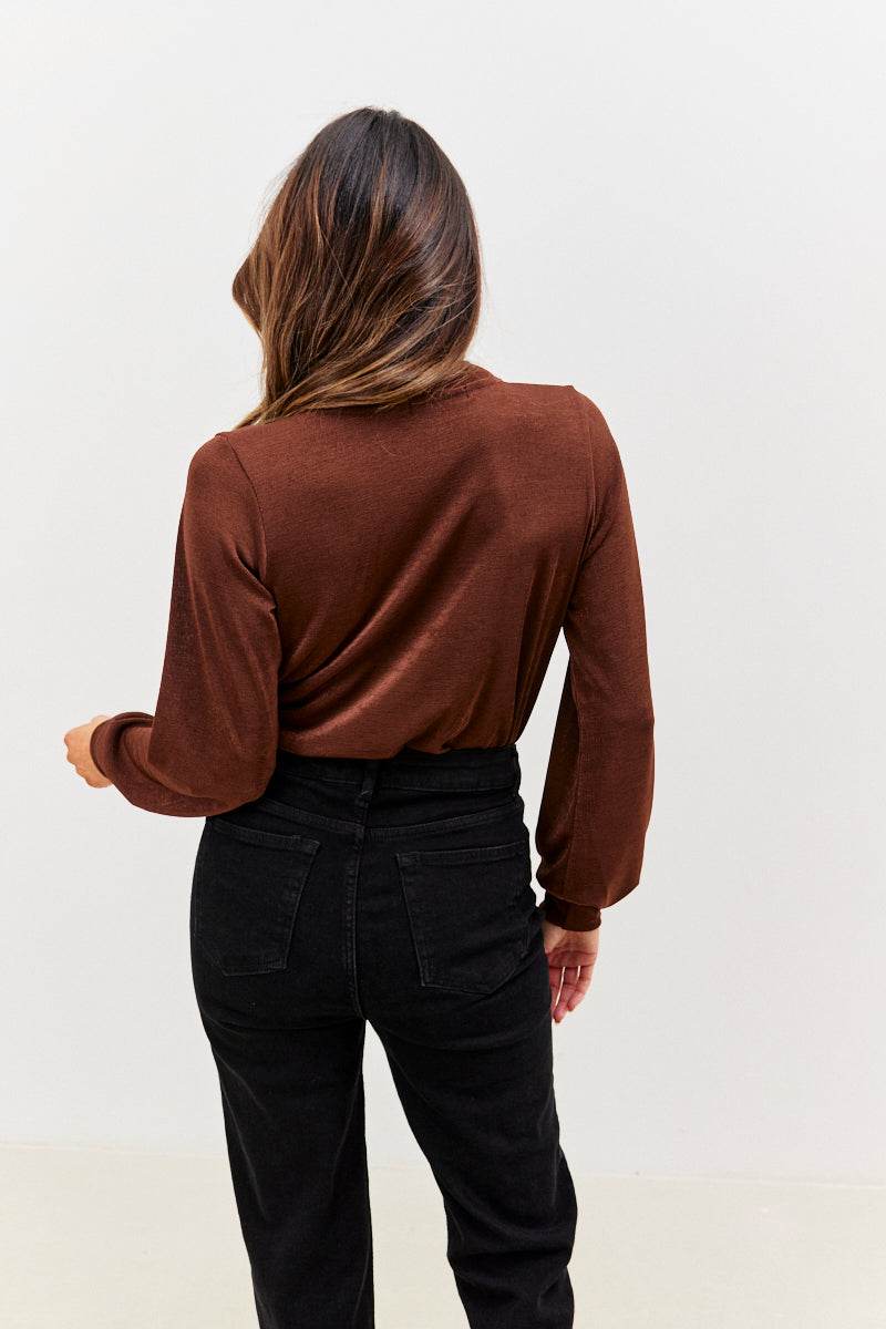 Acetate Slinky Bodysuit