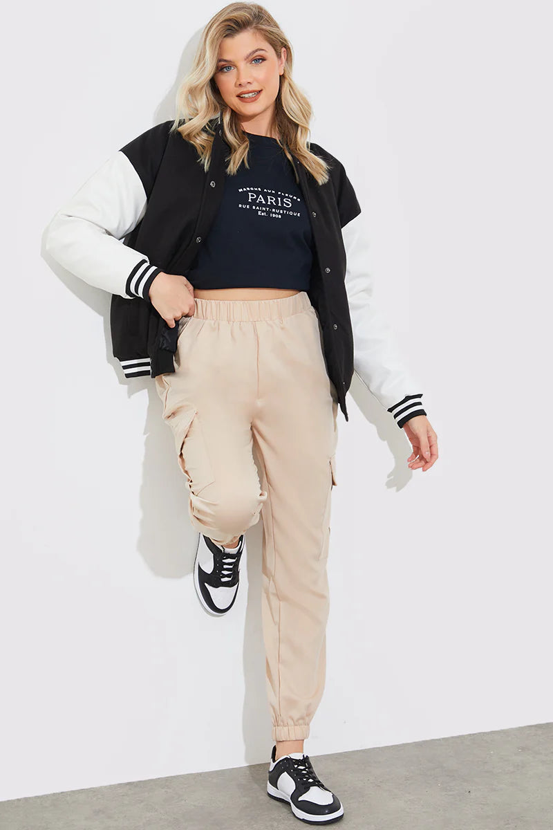 Minimalist Paris Slogan T Shirt