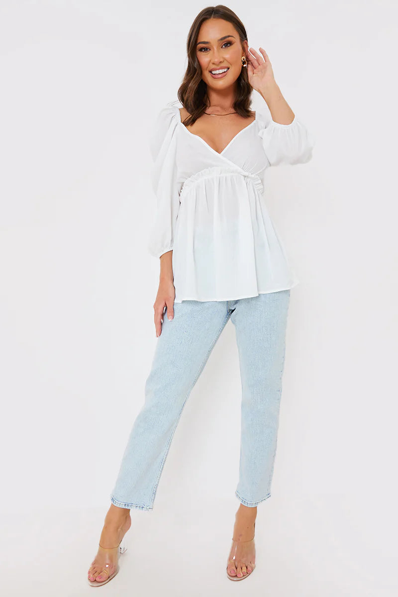 Puff Sleeve Blouse