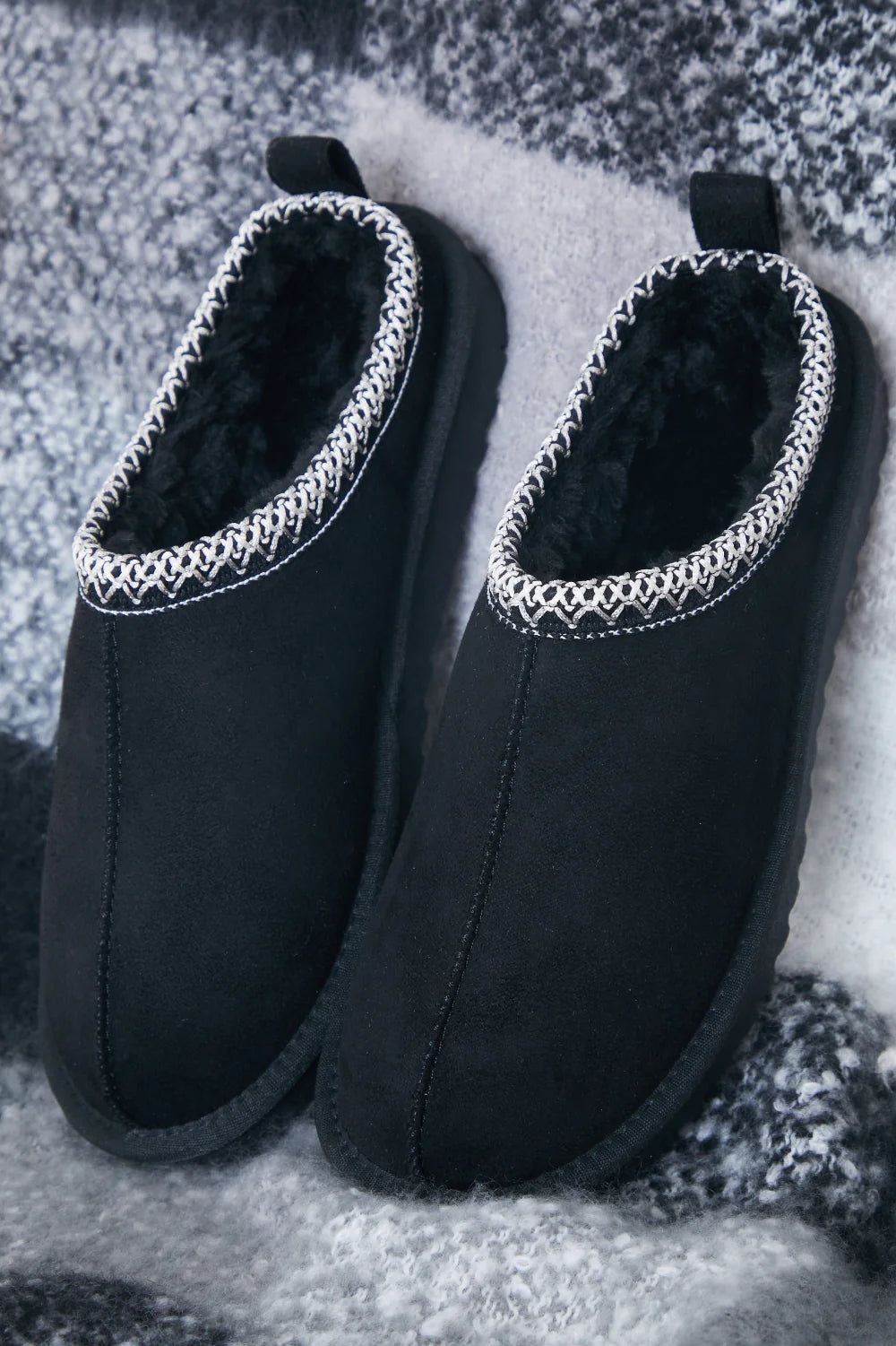 Aztec Faux Suede Shoe