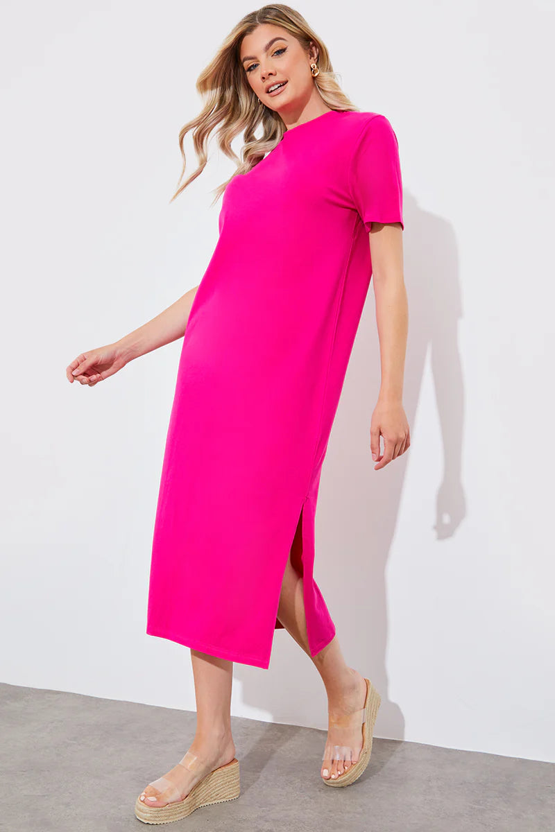 Oversized Midaxi T-Shirt Dress