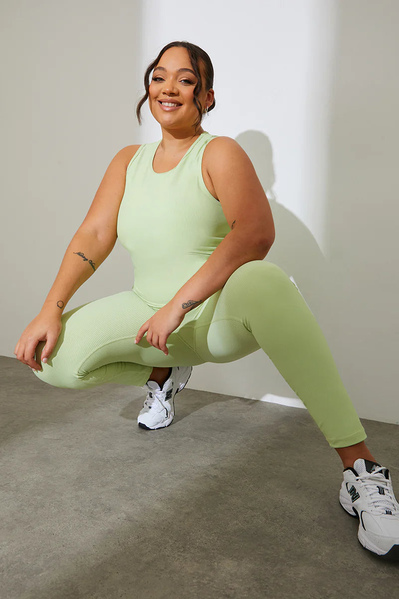 Active Sculpt Ribbed Fitted Sports Vest