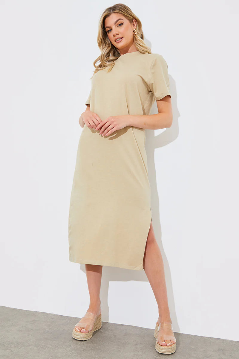 Oversized Midaxi T-Shirt Dress