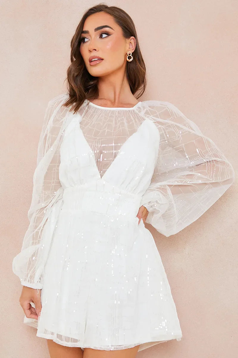 Premium Sequin Playsuit