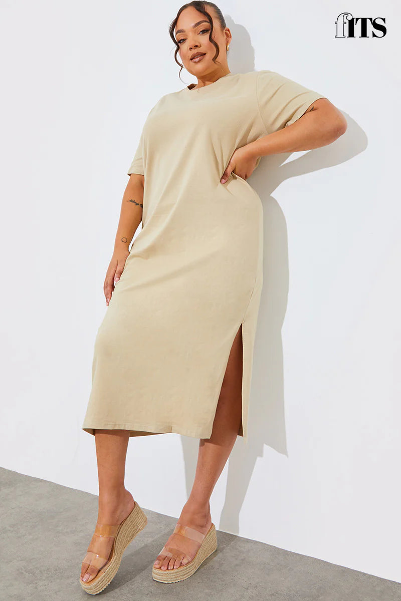 Oversized Midaxi T-Shirt Dress