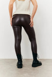 Perfect Sculpting High Waisted Leather Look Leggings