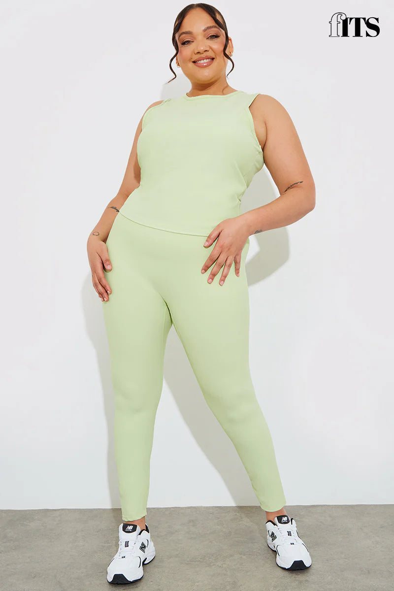 Sculpt Ribbed Sports Leggings