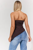 Asymmetric Bandeau Top