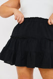 Frill Detail Volume Mini Skirt