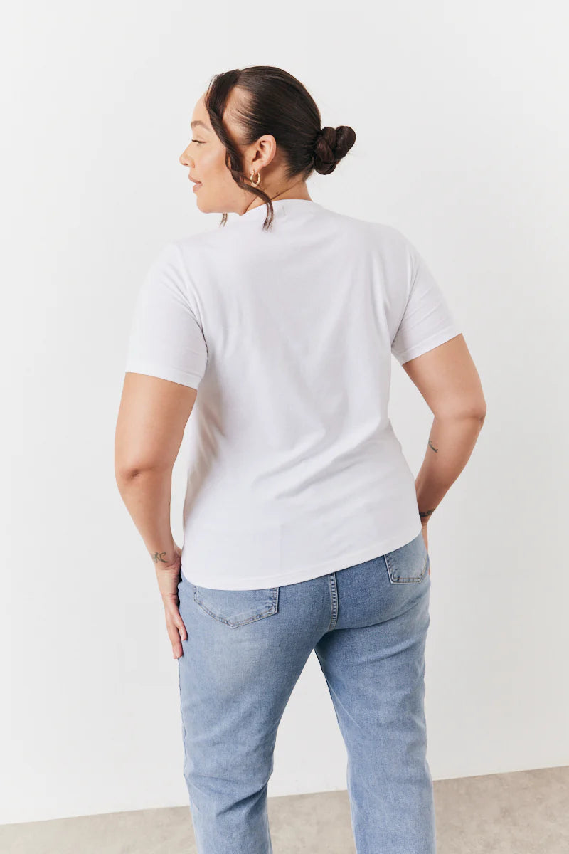 Black and White 2 Pack Slim Fit Crew Neck T-Shirt