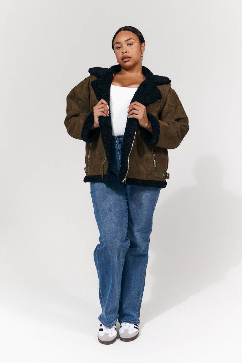 2 in 1 Aviator Coat/Gilet